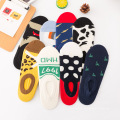 Argyle Muster Frauen japanische Low-Schnitt-Socken Baumwolle atmungsaktive Anti-Schlupf-Socken Mädchen Sommer schnell trockener Socken Großhandel Faktor